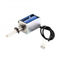 DC 12V 0.3A 3.6W 3mm 35g Open Frame Push Pull Solenoid Electromagnet Actuator