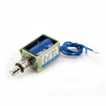 DC 24V 1A 10mm 19N Intermittent Actuator Electromagnet Solenoid