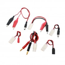 6 in 1 Tamiya to Banana Plug Wire Cable Connector for RC Model Lipo Battery