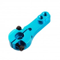 RC Model Airplane 25T MG995 S3003 Servo Horn Rocker Arm Half Size Blue