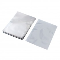 50pcs 14cmx20cm Clear Gray Open Top Antistatic Shielding Bags for PCB Board