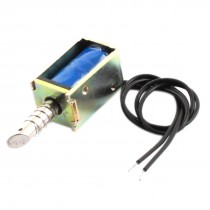 DC 6V 0.5A 3W 3mm 30g Linear Motion Pull Action Solenoid Electromagnet