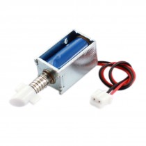 DC 6V 0.42A 2.57W 3mm 20g Pull Spring Plunger Solenoid Electromagnet