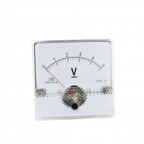 DC 5V Square Analog Volt Voltmeter Panel Meter Gauge