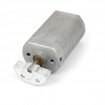 DC 1.5-6V 22400RPM Soldering 2Pin Mini Vibration Vibrating Motor Silver Tone