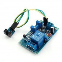 DC 24V 1 Channel Slotted Optical Coupler Trigger Delay Relay Module Green