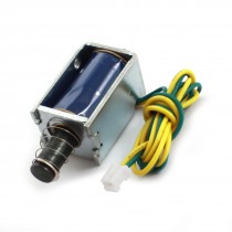 DC 18V 1A 50g Force 4mm Stroke Push Pull Type Solenoid Electromagnet