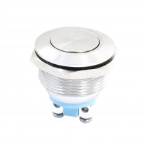 MP22S/F10 Momentary SPST 22mm Panel Cutout Stainless Steel Push Button Switch
