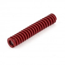 Red Medium Load Press Flat Coil Compression Die Spring 6mm x 3mm x 40mm