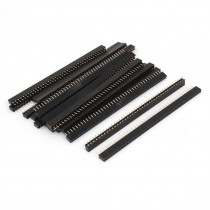 20 Pcs Female PCB Header 40 Way 2mm Pitch Connector Black