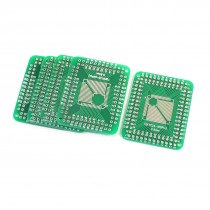 5 Pcs 32-100Pin TQFP to 32-64Pin FQFP Double Sides Adapter PCB Plate