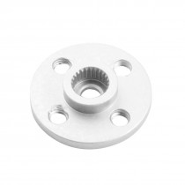 Silver Tone CNC Aluminium Servo Horn Rocker Arm 25 Teeth for MG945 S3003 Motor