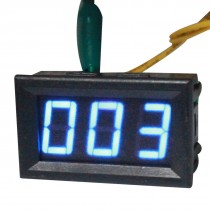 Blue 3-Bits LED Digital Display Panel Guage Voltmeter Voltage Meter AC12V-380V