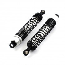 2pcs Silver Tone 100mm Shock Absorber Upgrade Parts for RC Model 1:10 Car Truck