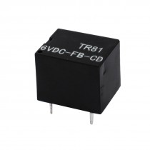 DC 6V Coil Voltage 5-Pin SPDT 1NO 1NC PCB Type Power Relay