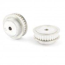 2 Pcs Stainless Steel XL Type 32T 32 Teeth 8mm Diameter Bore Timing Belt Pulley