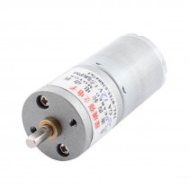 12V 133RPM 2-Pin Connect High Torque Rotary Speed DC Geared Gearbox Motor