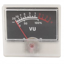 500uA 700 Ohm No Lamp 55mmx50mm Analog Amplifier VU Header Panel Meter