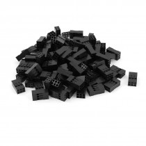 100pcs PCB DIY 2x3P 2.54mm Housing Jumper Wire Female Pin Connectors