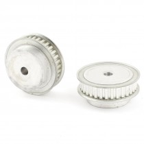 2 Pcs Stainless Steel XL Type 33T 33 Teeth 8mm Diameter Bore Timing Belt Pulley