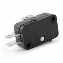 Electric 1NO 1NC Contacts Plastic Housing Push Button Micro Switch Black