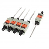 5 Pcs AC250V 5A Flexible Coil Spring Arm Limit Switch TZ-910 for CNC Mill Plasma