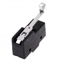 AC250V 15A 3 Screw Terminal Roller Hinge Lever Basic Micro Switch