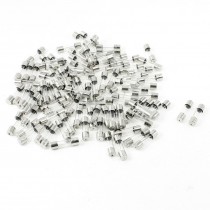 100 Pcs 250 Volts 15Amp Fast Blow Type Glass Tube Fuses 5 x 20mm