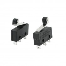 Short Hinge Roller Lever 1NO+1NC+1Com Micro Switch AC 250V 5A 2PCS
