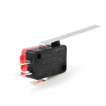 AC 250V 16A SPDT Long Straight Hinge Lever Momentary Miniature Micro Switch