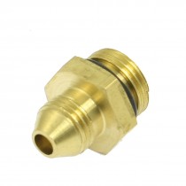 Male Threaded High Press Washer Brass Hose Adapter Gold Tone