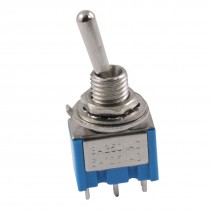 On/Off/On SPDT 3 Ternimals AC 250V 3A 125V 6A Toggle Switch