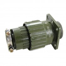 Y2M-14TK AC 500V Gold Plated 14 Pin Circular Connector