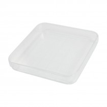 Clear Square Shape 10cm x 10cm Polystyrene Integrid Petri Dish