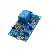 DC24V 1 Way Photovaristor Diode Non-light Operation Time Delay PCB Relay Module