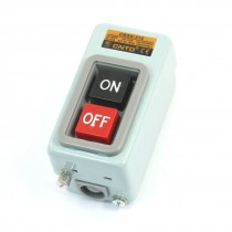 AC 400V 10A SPST ON OFF Button Control 3-Phase Locking Power Pushbutton Switch