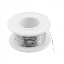 50Meter AWG29 0.3mm Dia Nichrome Resistor Resistance Wire for Heating Elements