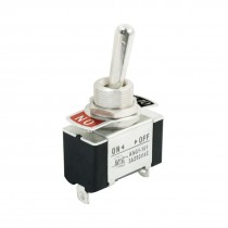 AC250V 3A ON/OFF 2 Positions SPST 12mm Panel Mounting Dia Toggle Switch