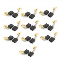 10 Pairs 17mm x 15mm x 7mm CB56 Motor Carbon Brushes for Electric Drill Motor