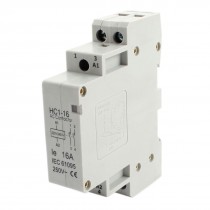 220/240V Coil Volt 16A Double Pole Electric Power AC Contactor Block