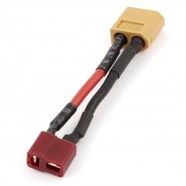 T Female Cconnector to XT60 Male Plug Adapter Cable 90mm