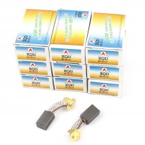 10 Pairs Power Tool 17mm x 11mm x 7mm Carbon Motor Brushes Spare Part