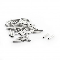 50Pcs BN1 Non-insulated Butt Connectors Wire Cable Adapters for AWG14-12