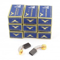 Repair Part 16 x 11 x 5mm Carbon Brush 10 Pairs for Generic Electric Motor