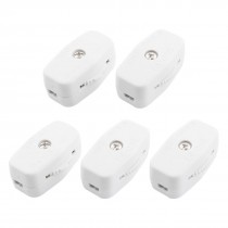 5Pcs TS-09B AC125V 3A 2 Positions ON/OFF Cord Switch for Christmas Lamp