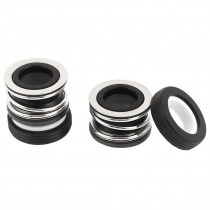 2 Pcs 19mm Inner Dia Spring Loaded Water Pump Mechanical Shaft Seal
