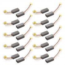 10 Pairs Universal Electric Motor Replacing Carbon Brushes 6mm x 4mm x 12mm