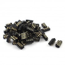 50Pcs 3mm Pitch Spring Type Battery Connector Right Angle SMD SMT 4Pin