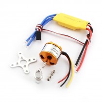 A2212 13 Teeth 1000KV Motor + 30A Brushless Motor ESC for RC Model Airplane