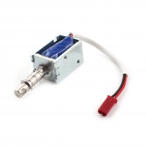 DC 6V 5mm Stroke 1000g Force Open Coil Form Pull Solenoid Electromagnet